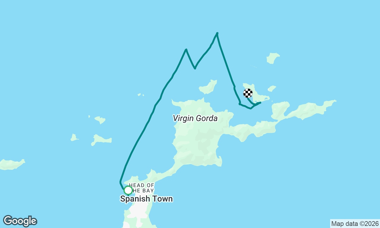 BVI: Spanish Town to North Sound