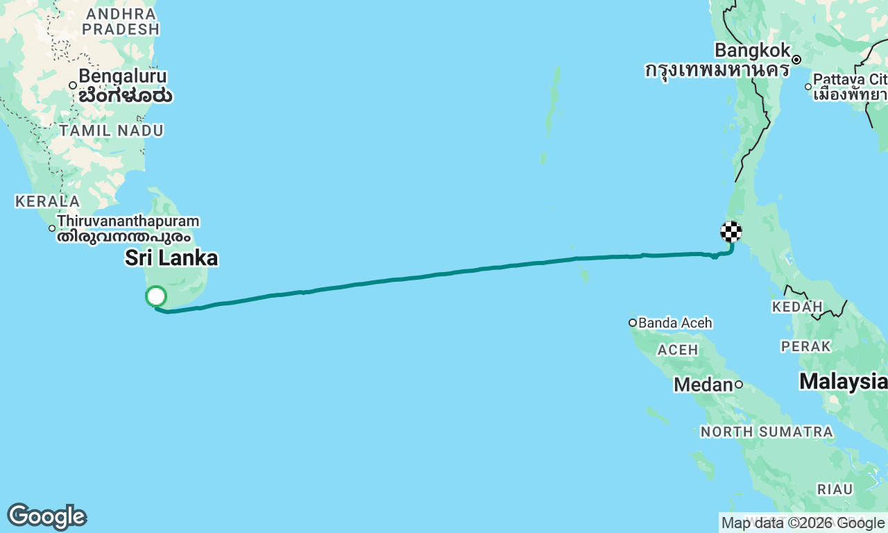 OV40#2 Galle to Phuket