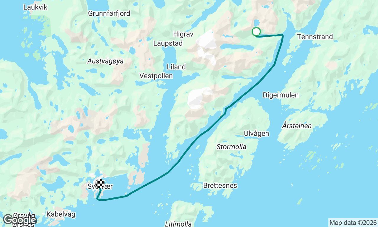Voyage map