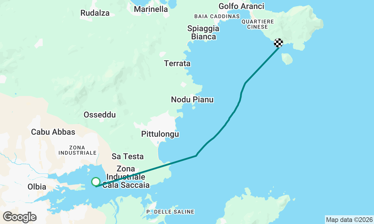 Voyage map