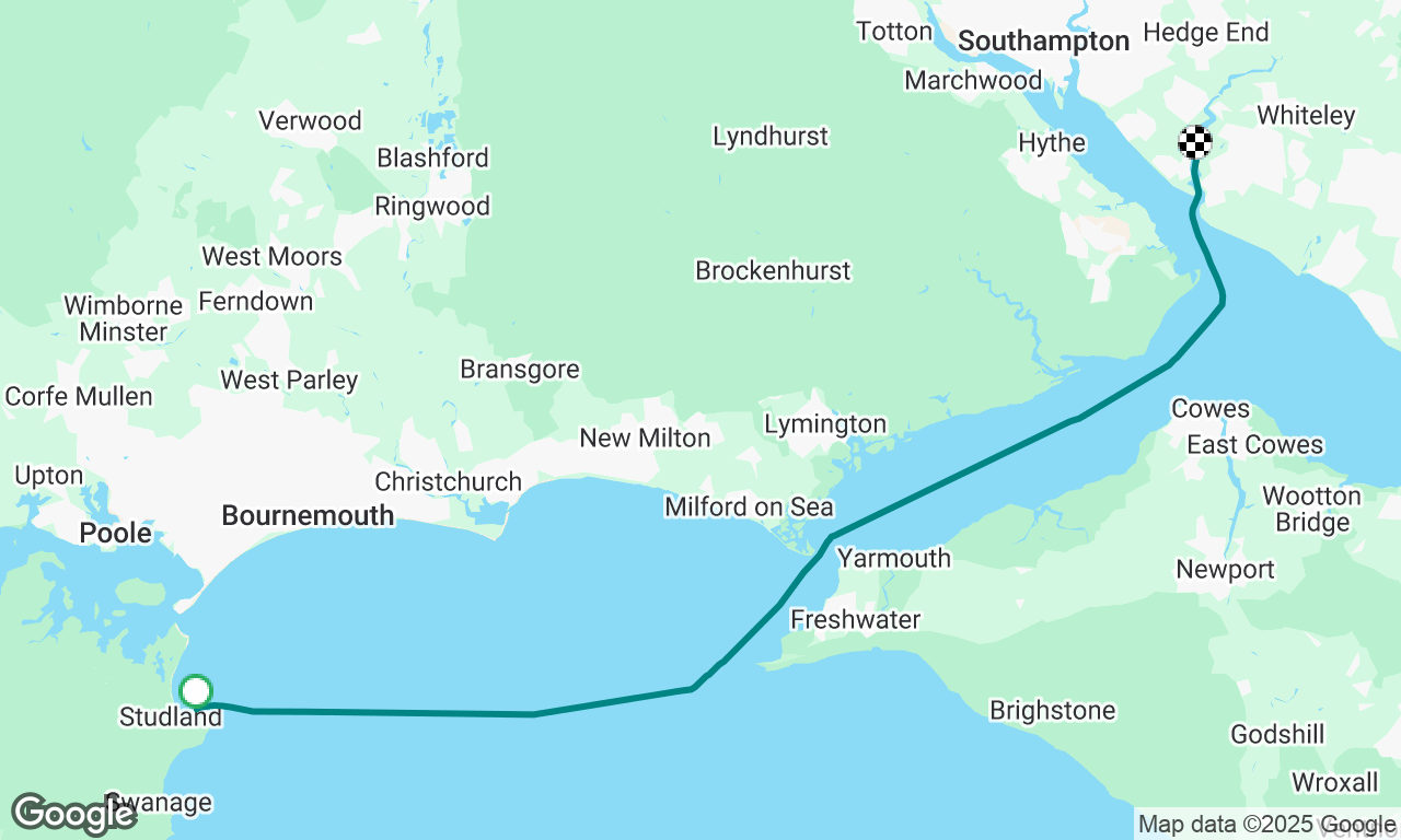 Studland to Hamble