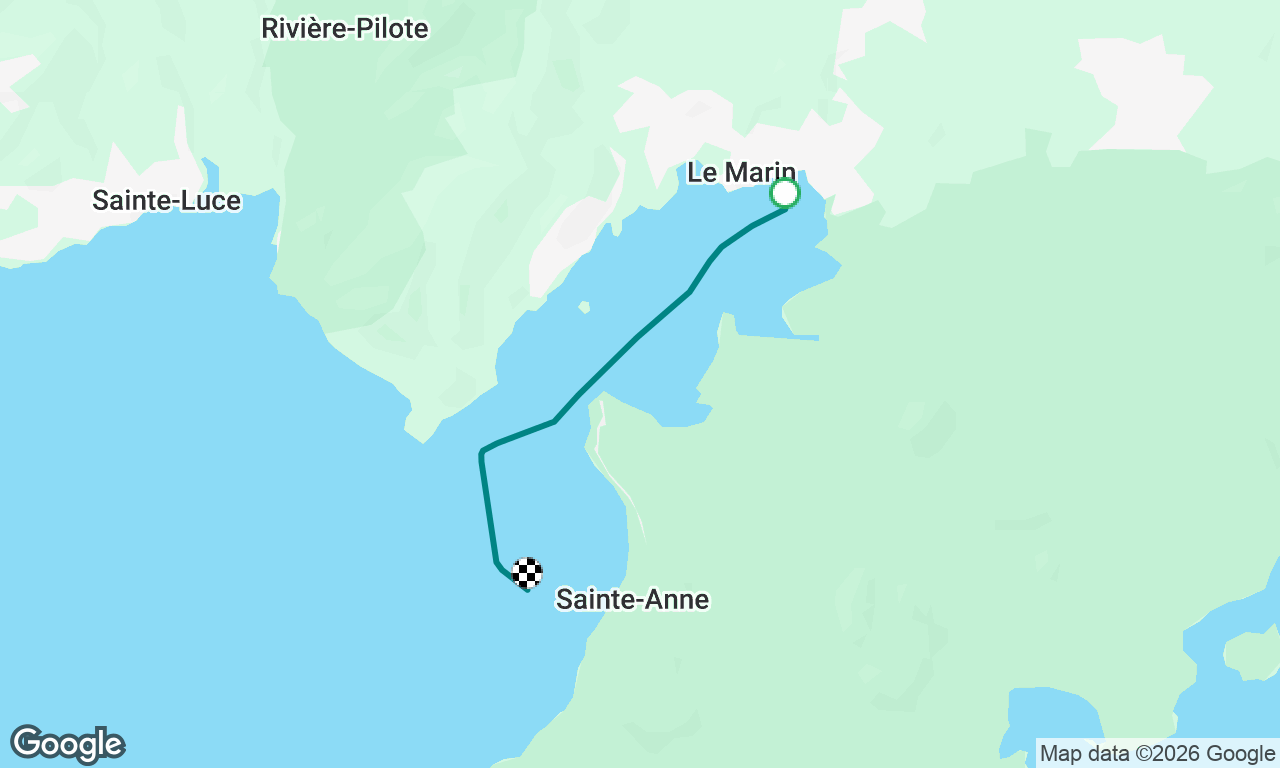 Le Marin -> Sainte-Anne