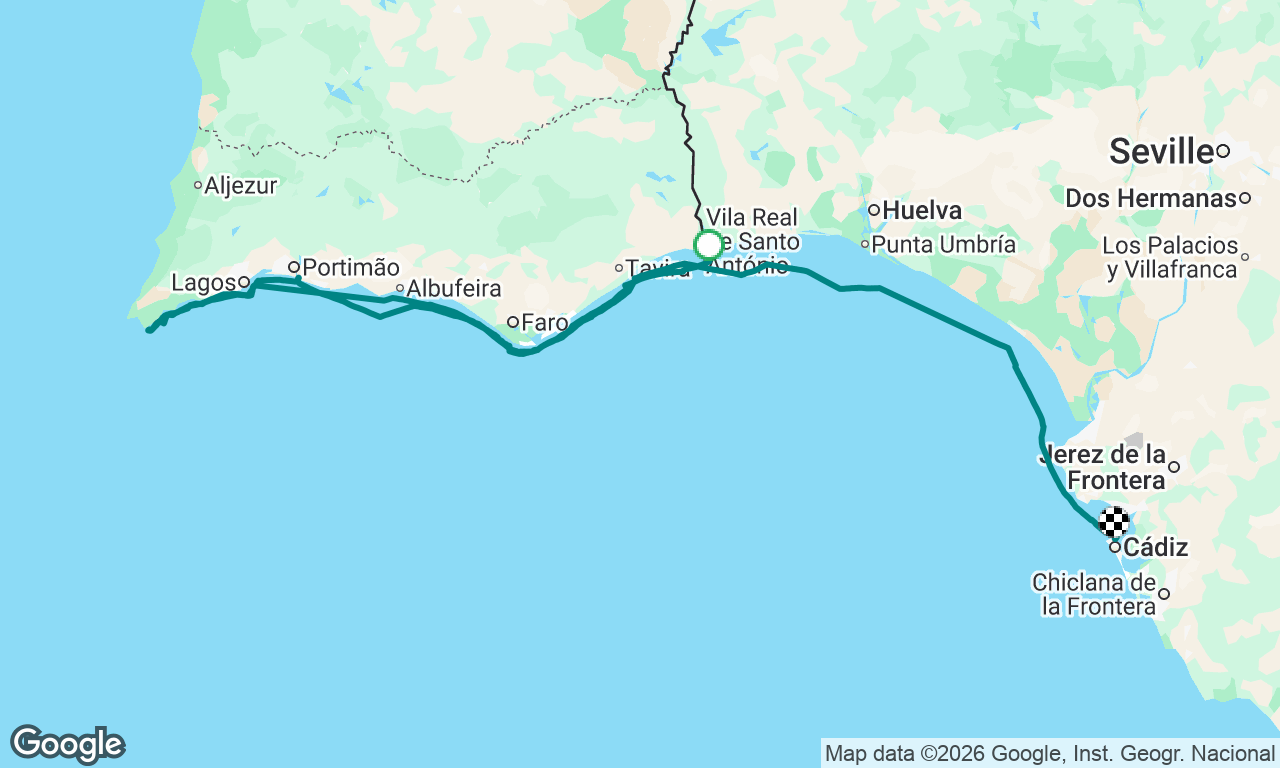 Voyage map