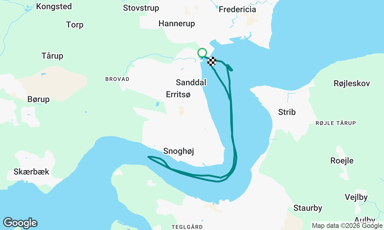 Early season sail