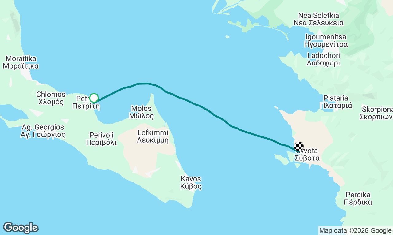 Voyage map