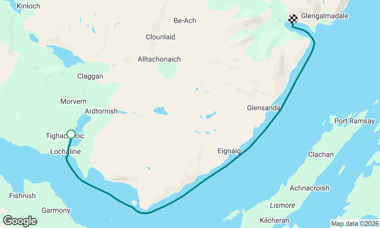 Loch Aline to Loch a Choire