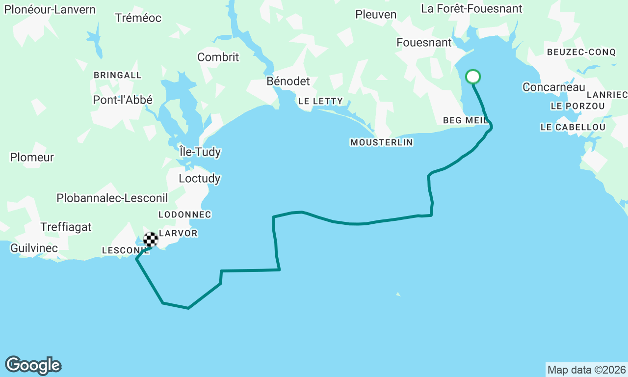 Voyage map