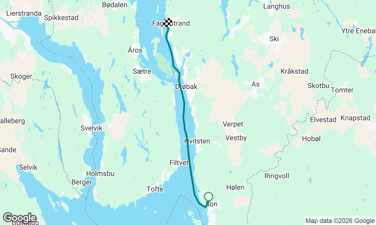 Voyage map