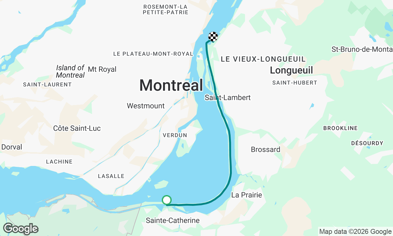 Voyage de trois jours au lac St-Louis 3/3 - Écluses Ste-Catherine à CNL