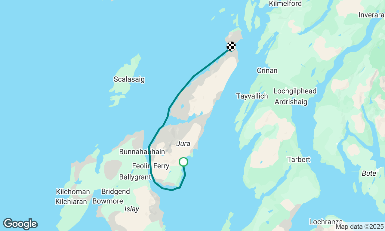 Craighouse to Corryvrekan