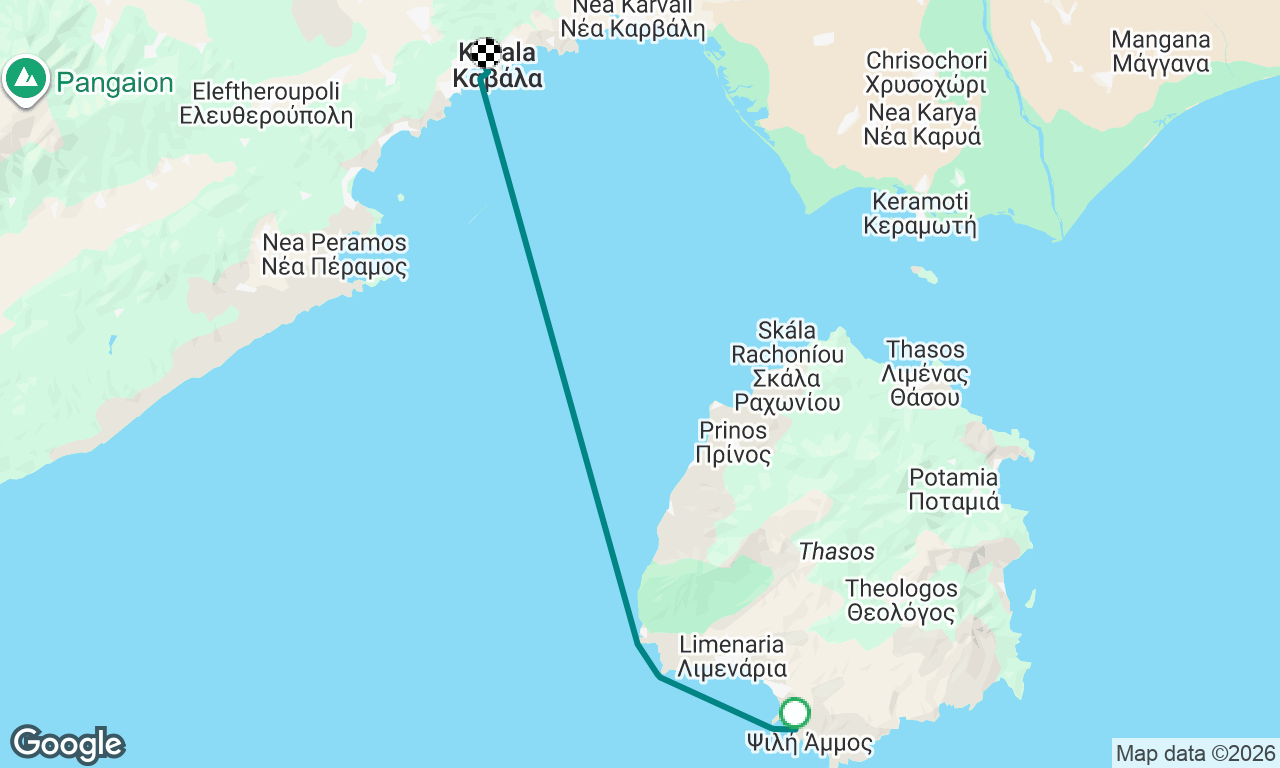 Voyage map
