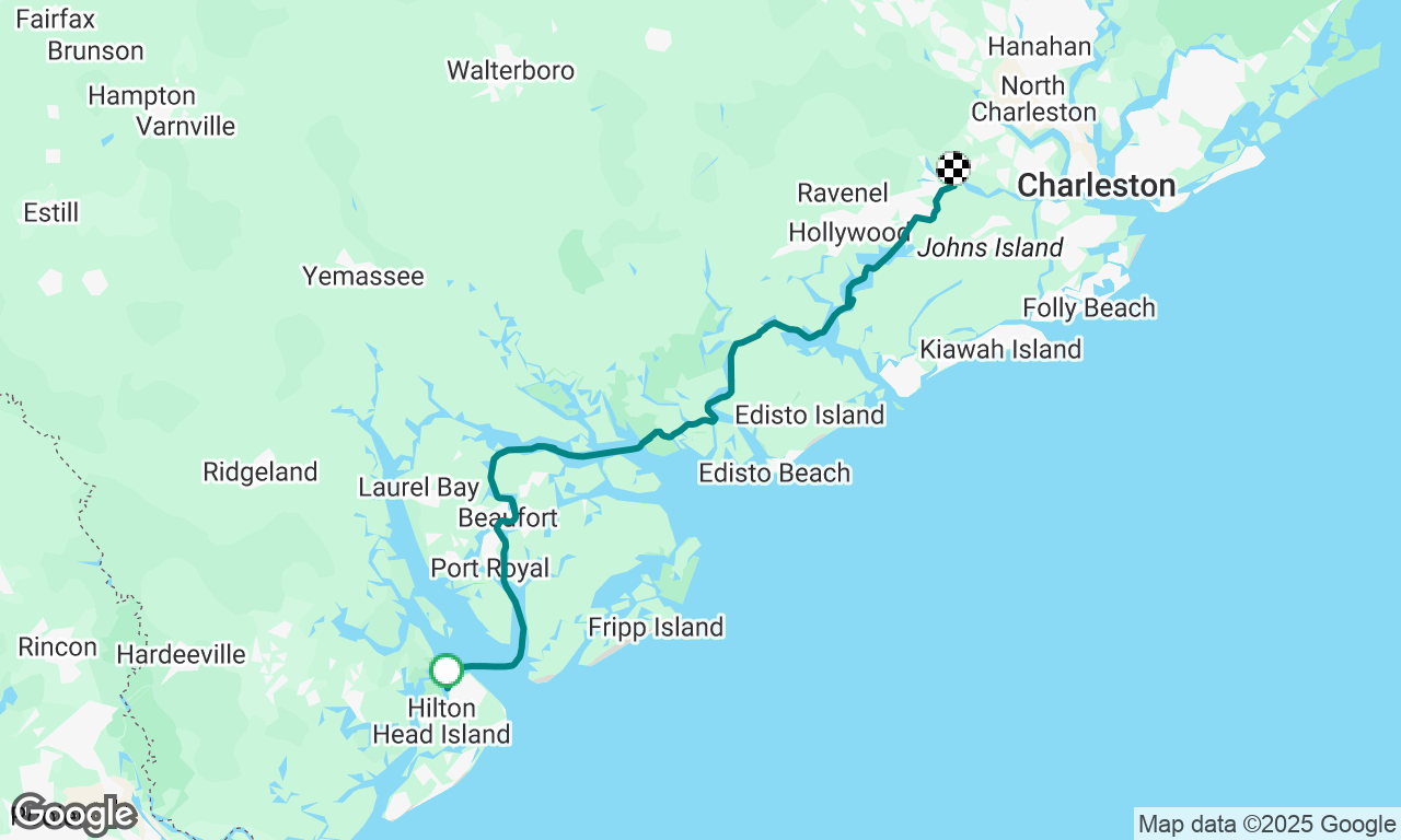 Hilton Head to Limehouse Bridge