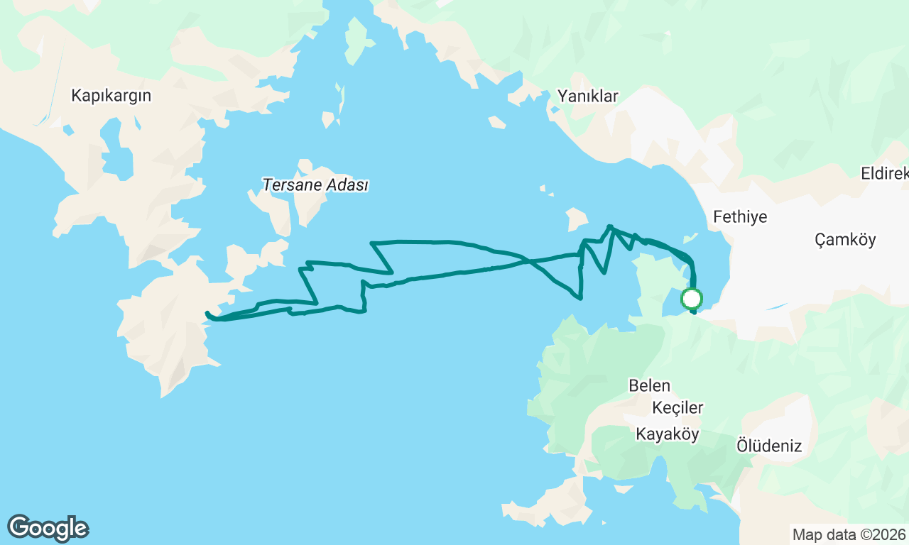 Voyage map