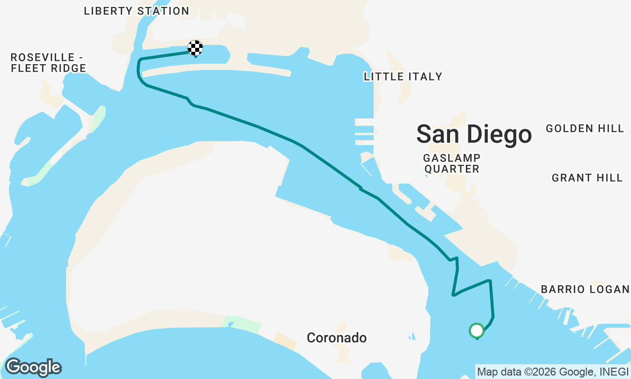 Voyage map