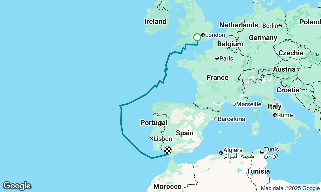 Leg 1 Portsmouth to Puerto Sherry
