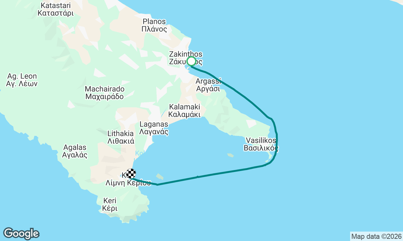 Voyage map