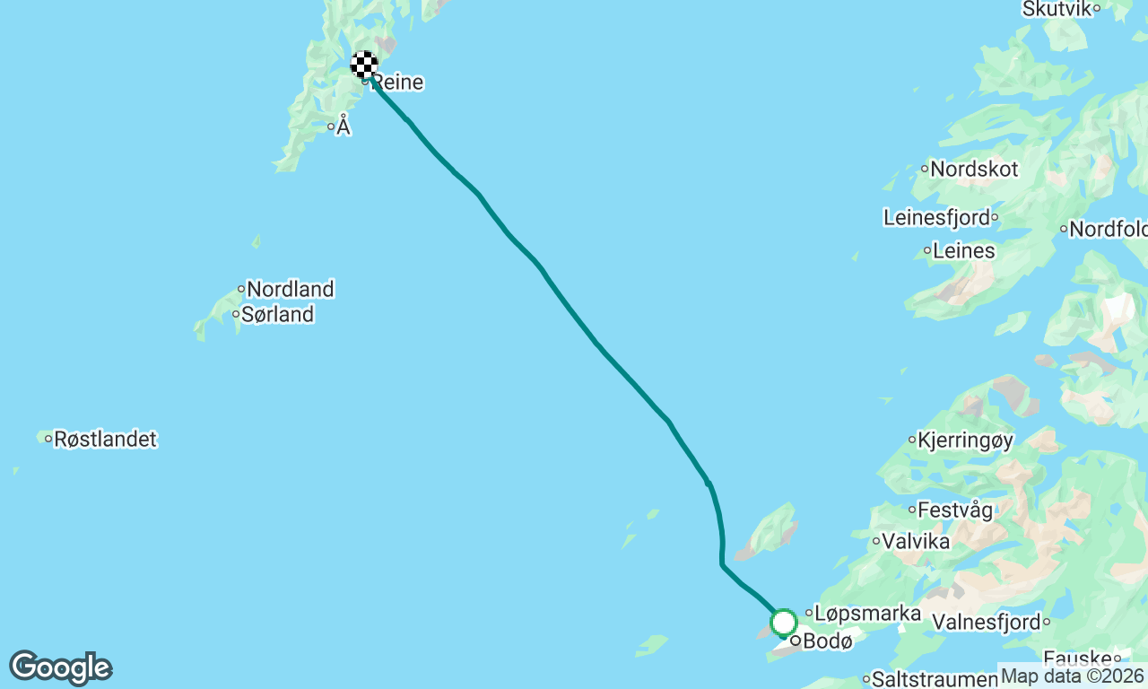 Voyage map