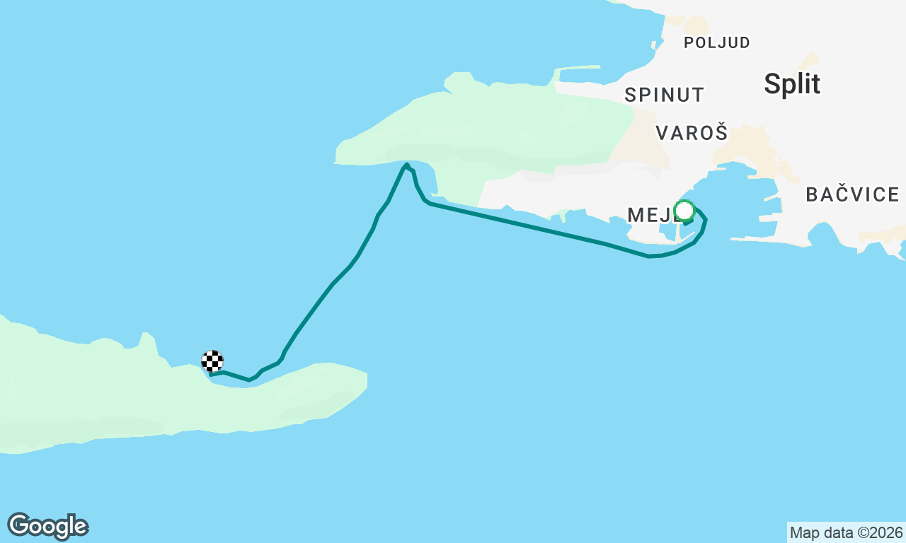 Voyage map
