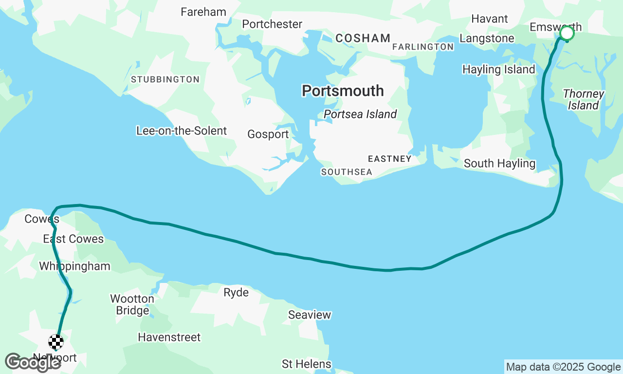 Emsworth Yacht Harbour to Newport 
