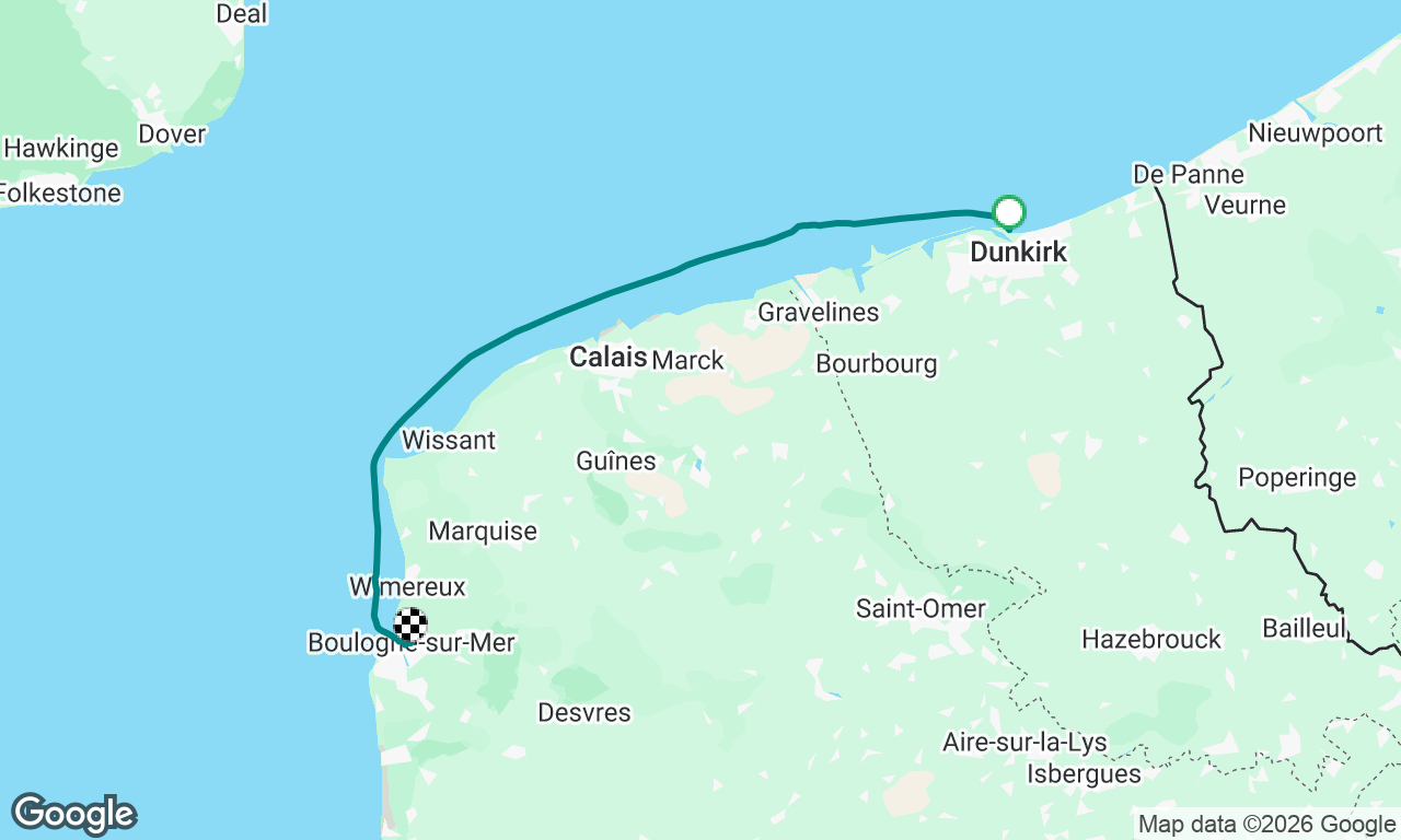 Voyage map