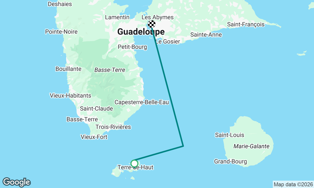 Voyage map