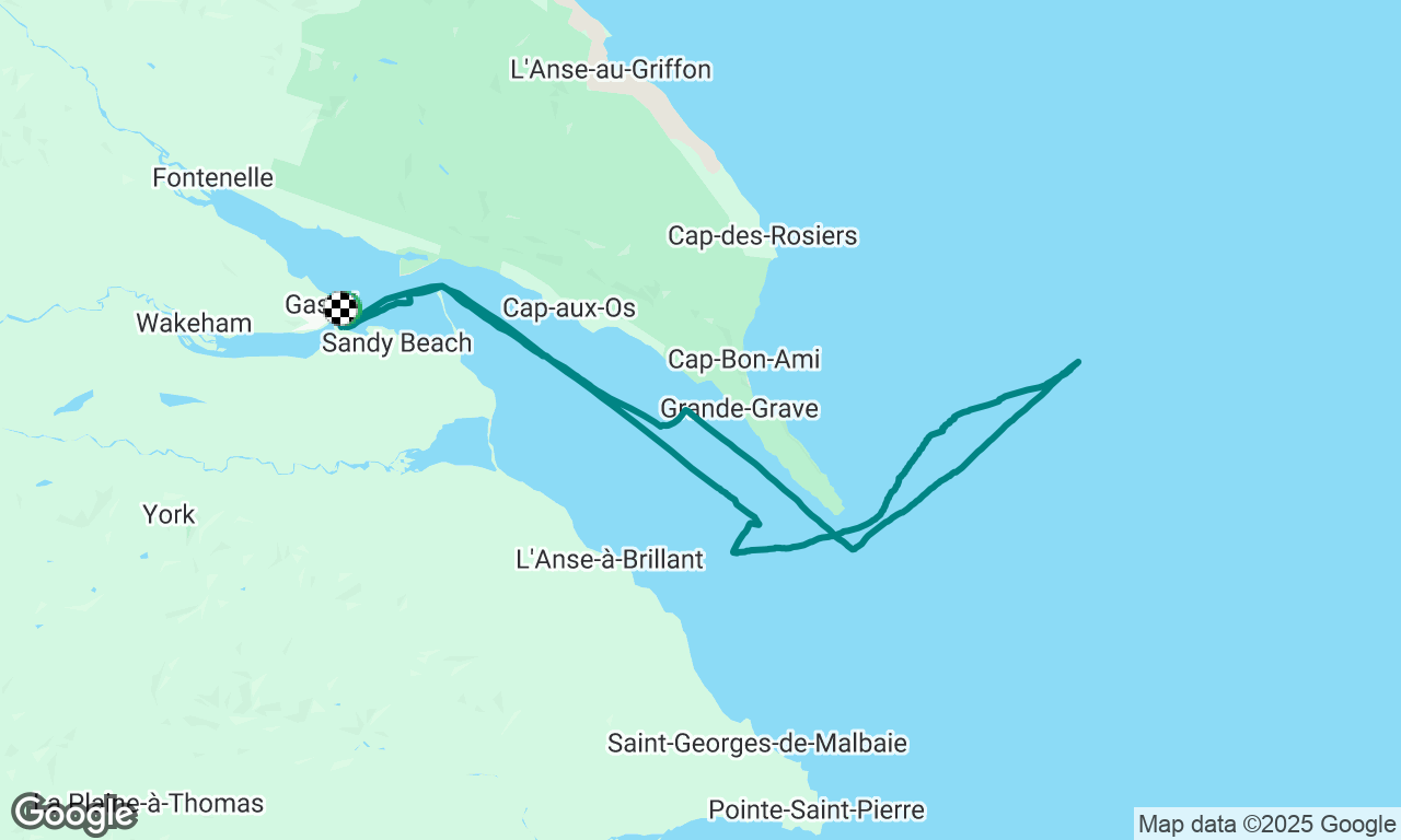 Stage Bareboat : Premier essai pour Riviere aux Renards 
