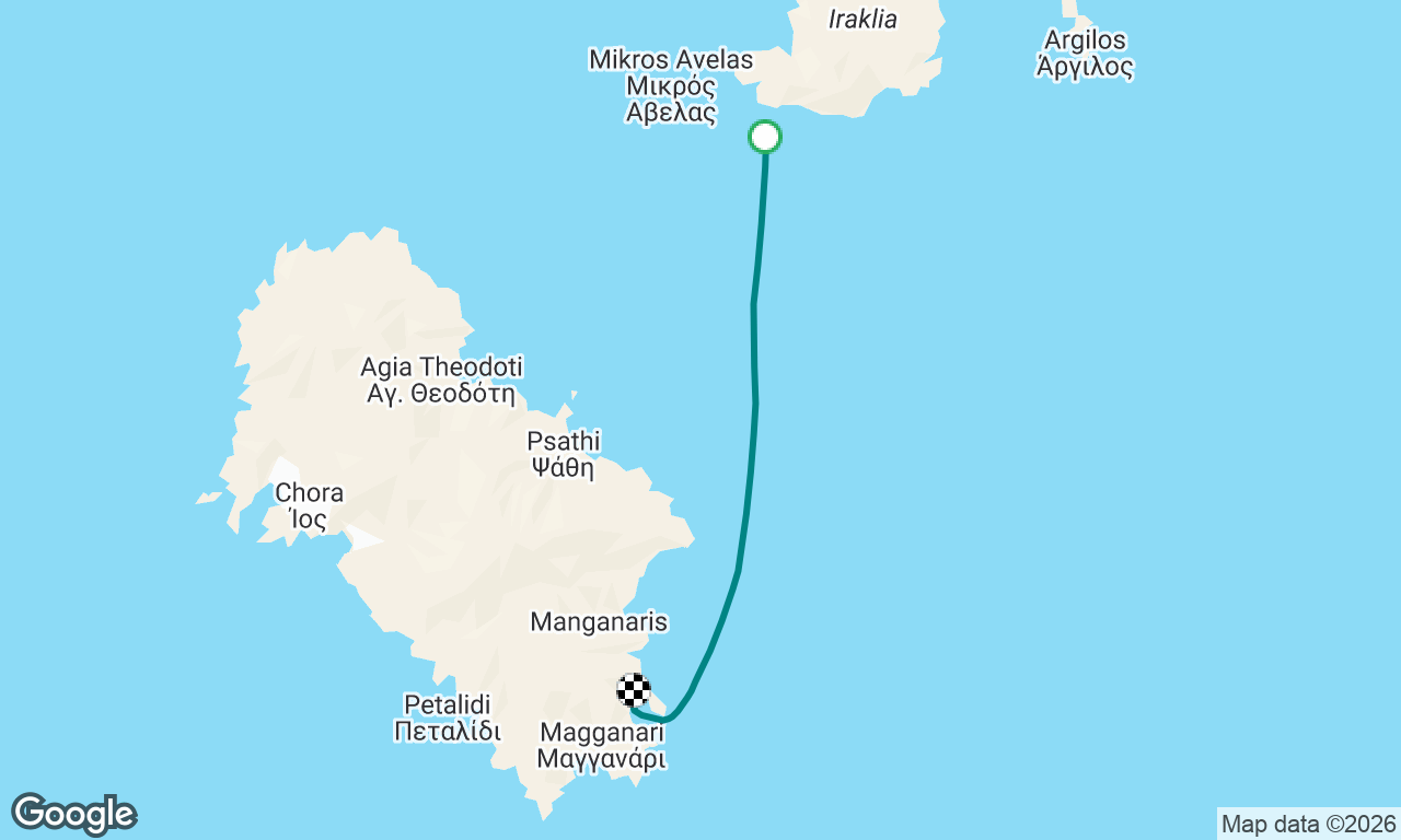 Voyage map