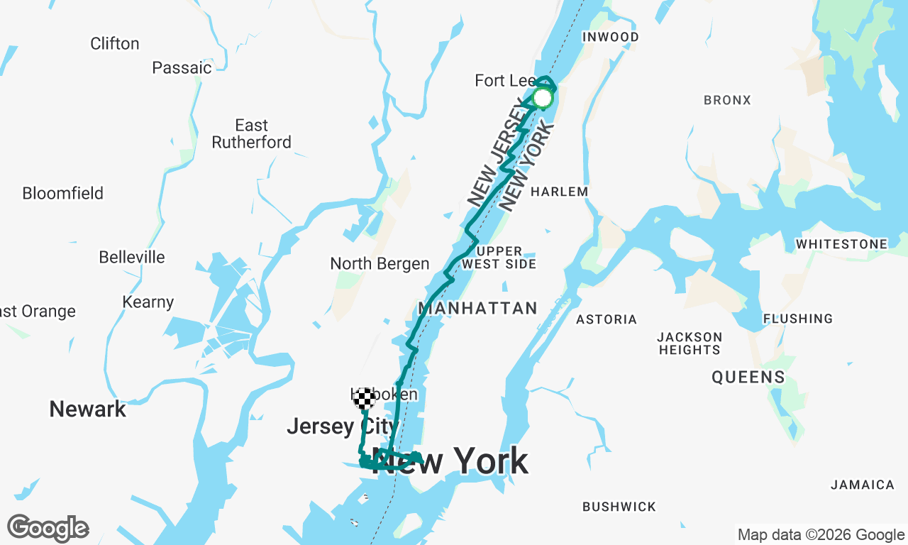 Voyage map