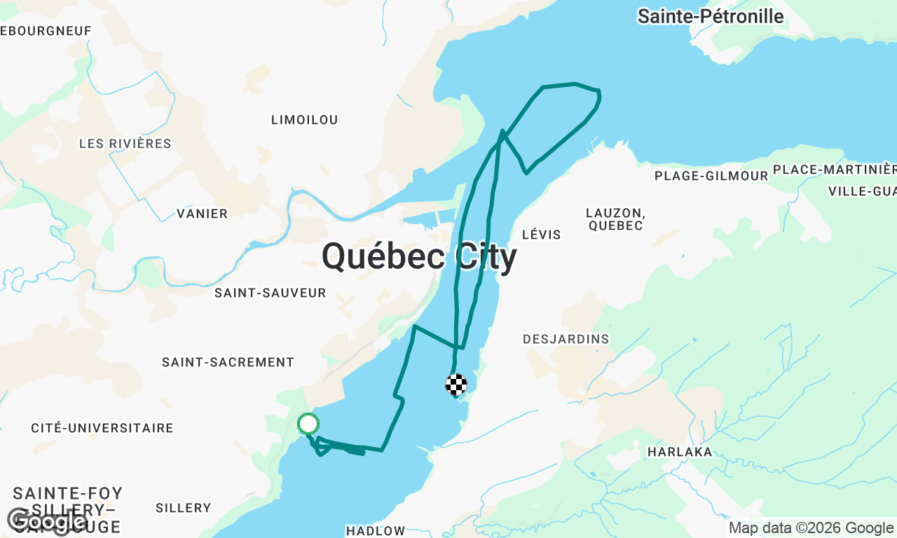 Course poursuite: course CRYQ
