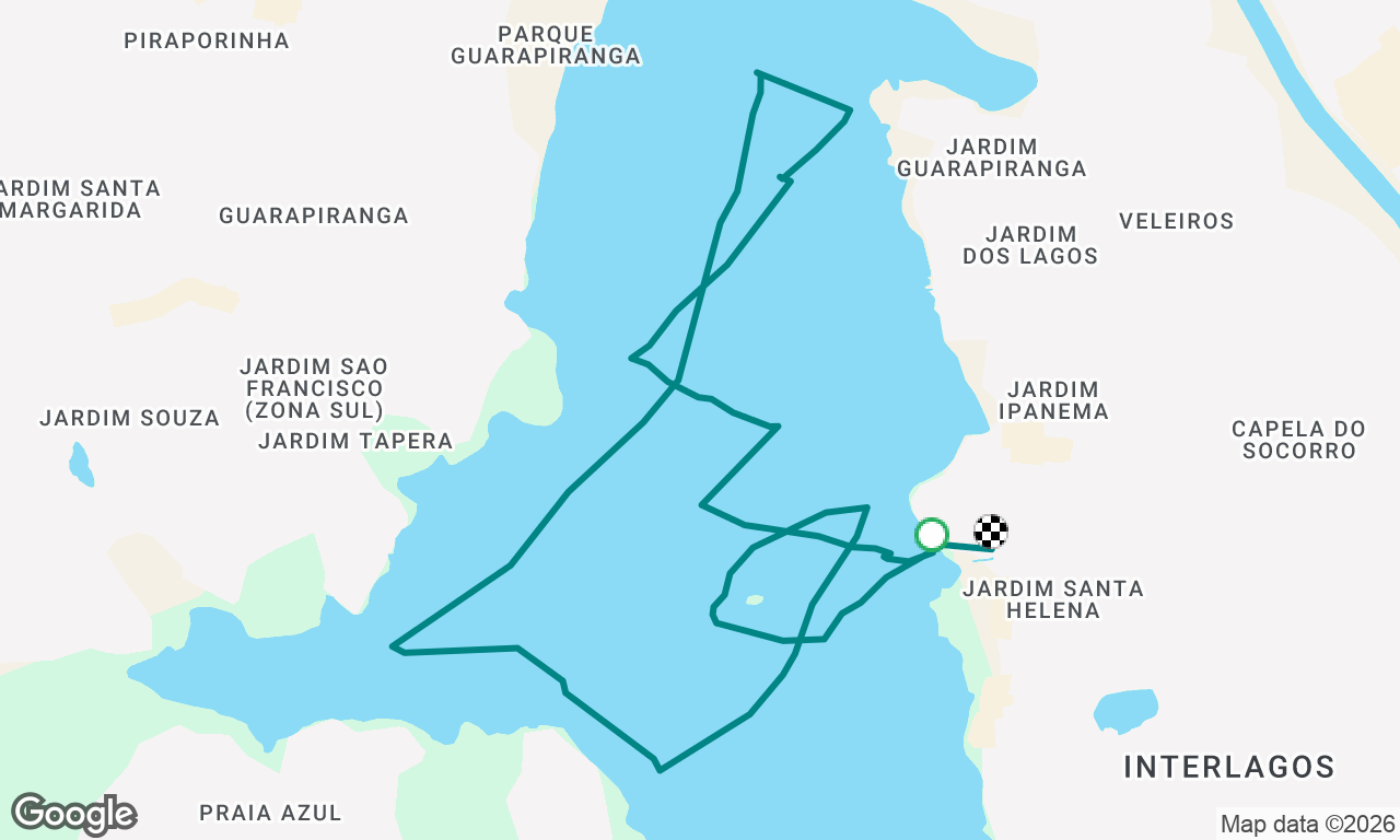 Velejada na Represa #2