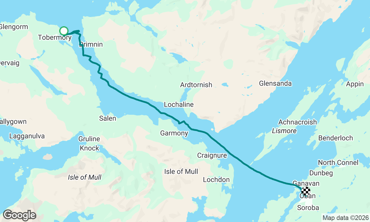 Voyage map