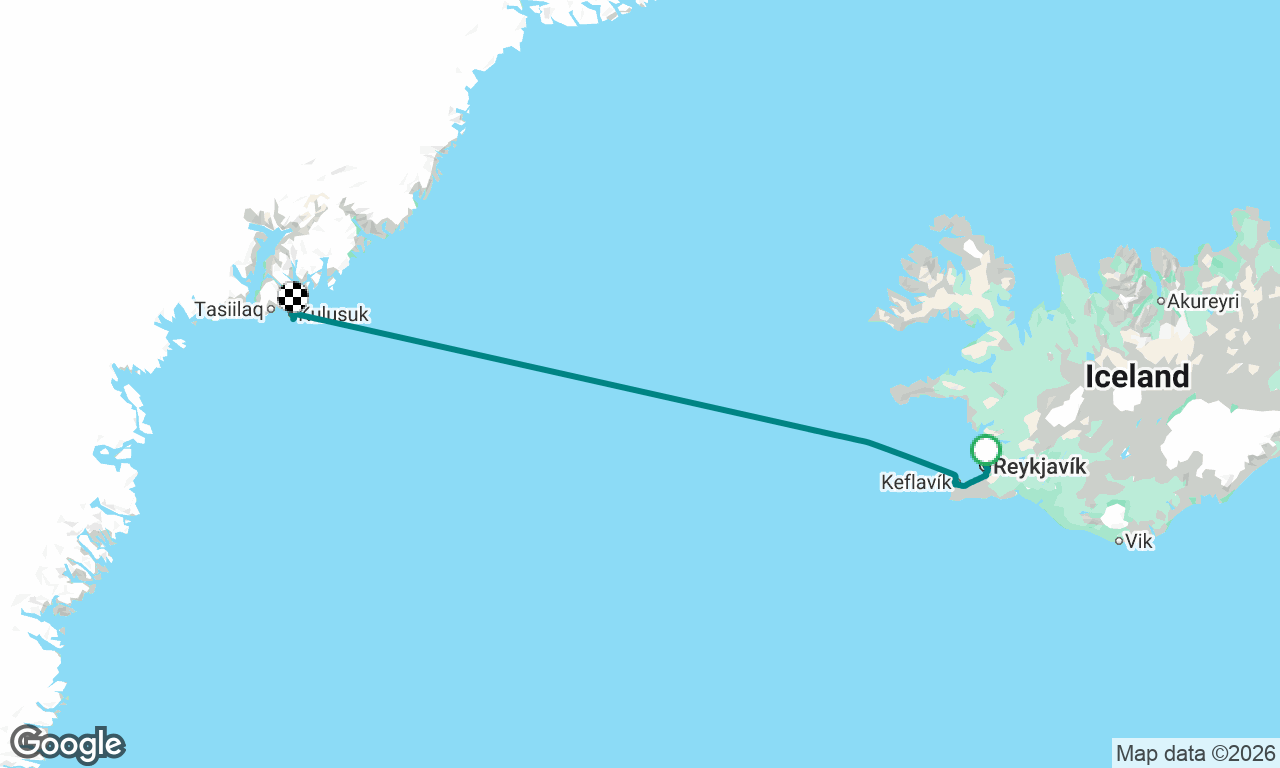 Voyage map