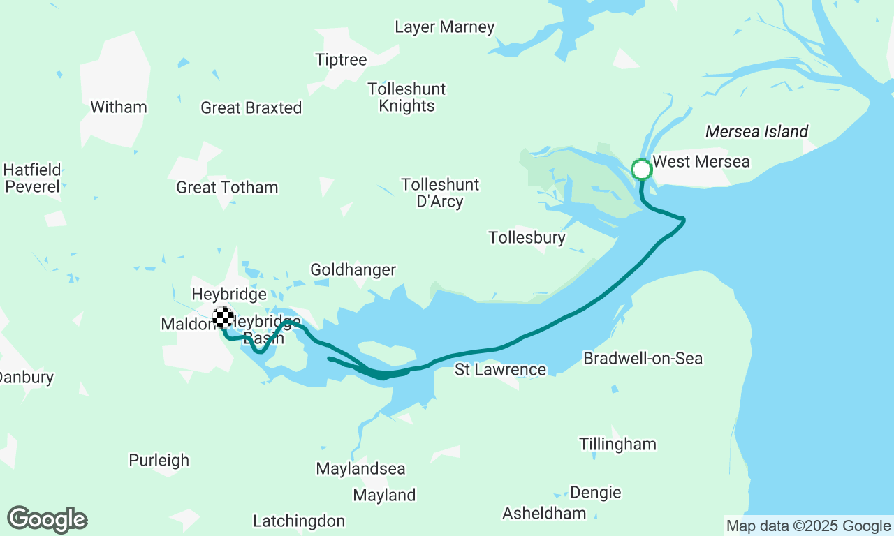 Mersea to Maldon
