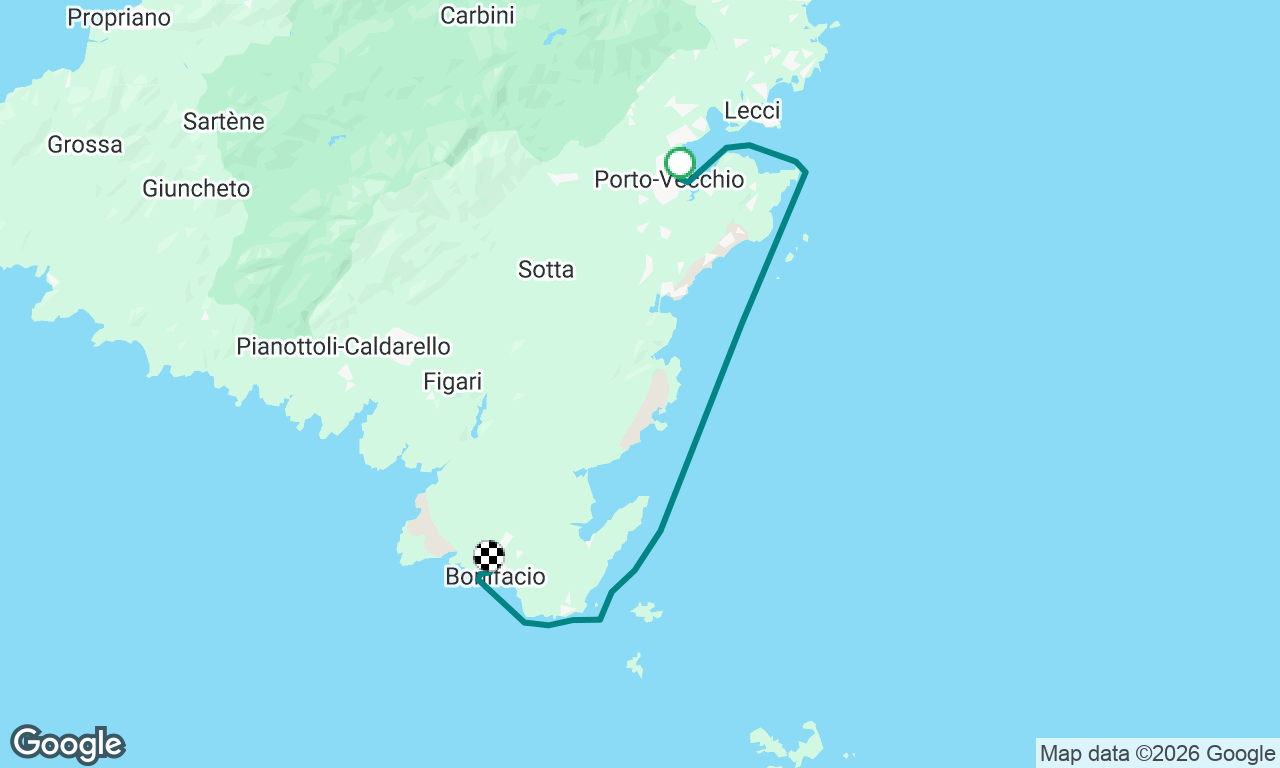 Voyage map