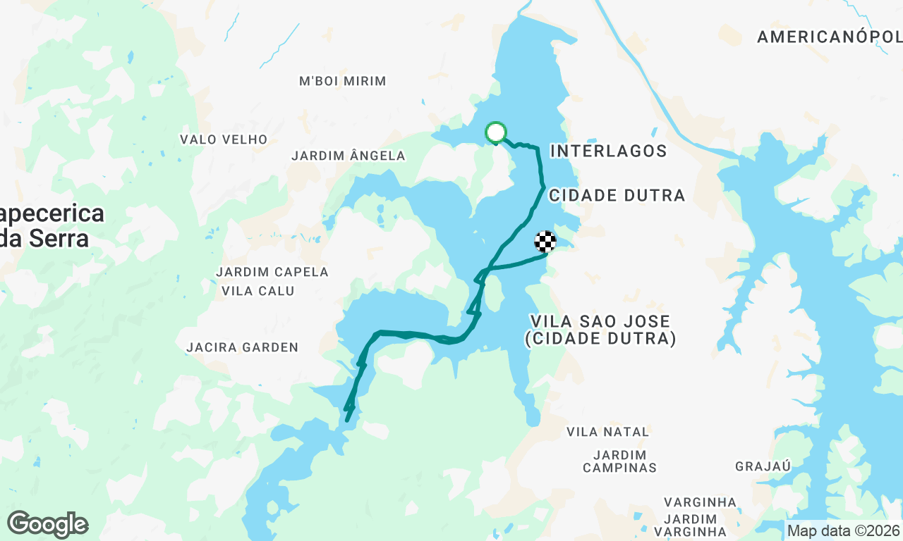 Voyage map