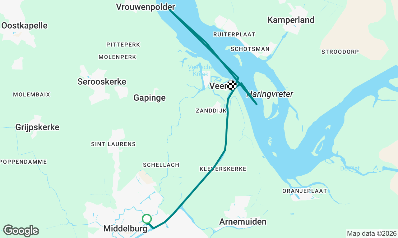 Voyage map