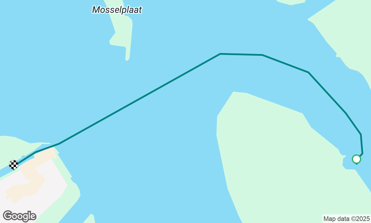 Long passage across the Veersche Gat