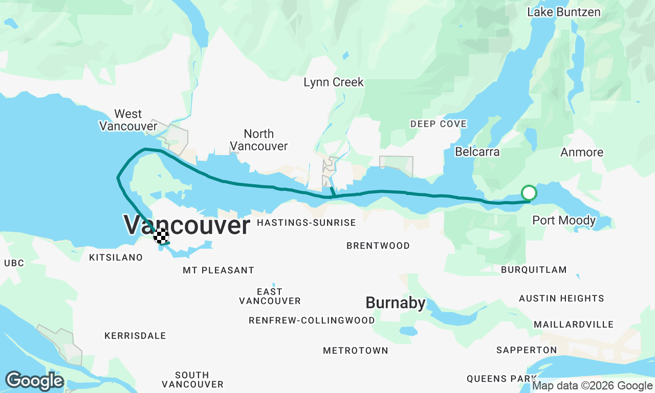 Voyage map