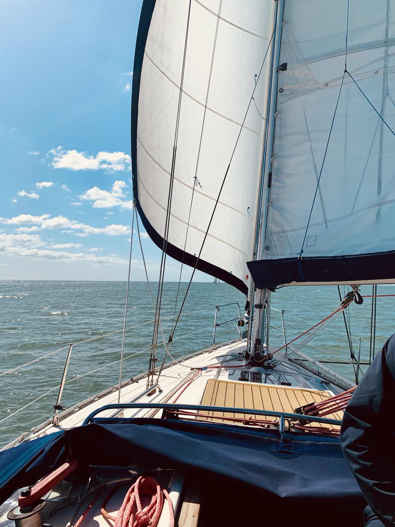 Yarmouth - Gosport 
Upwind against the tide _34075BDE-2A92-425D-82F6-6540DDCBDCA9