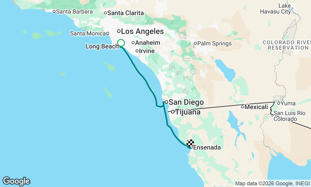 Voyage map