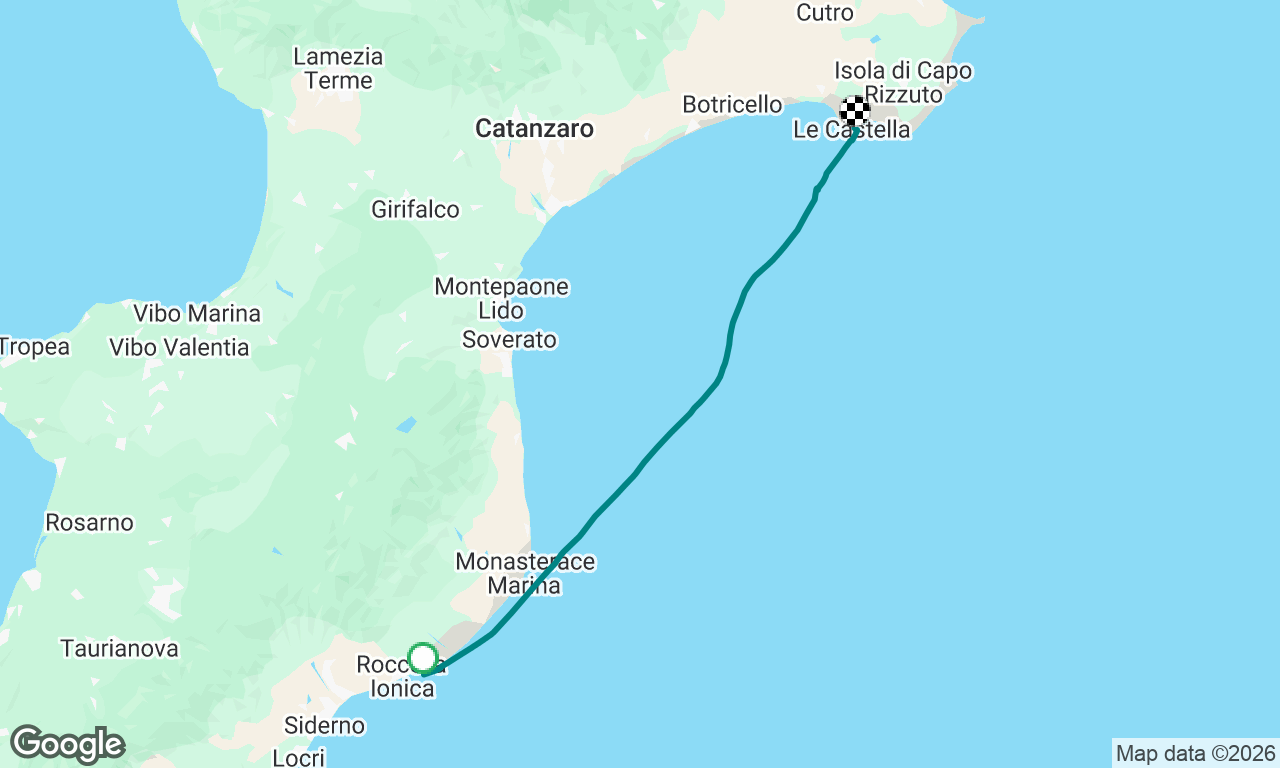 Voyage map