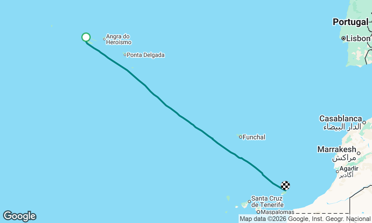Voyage map