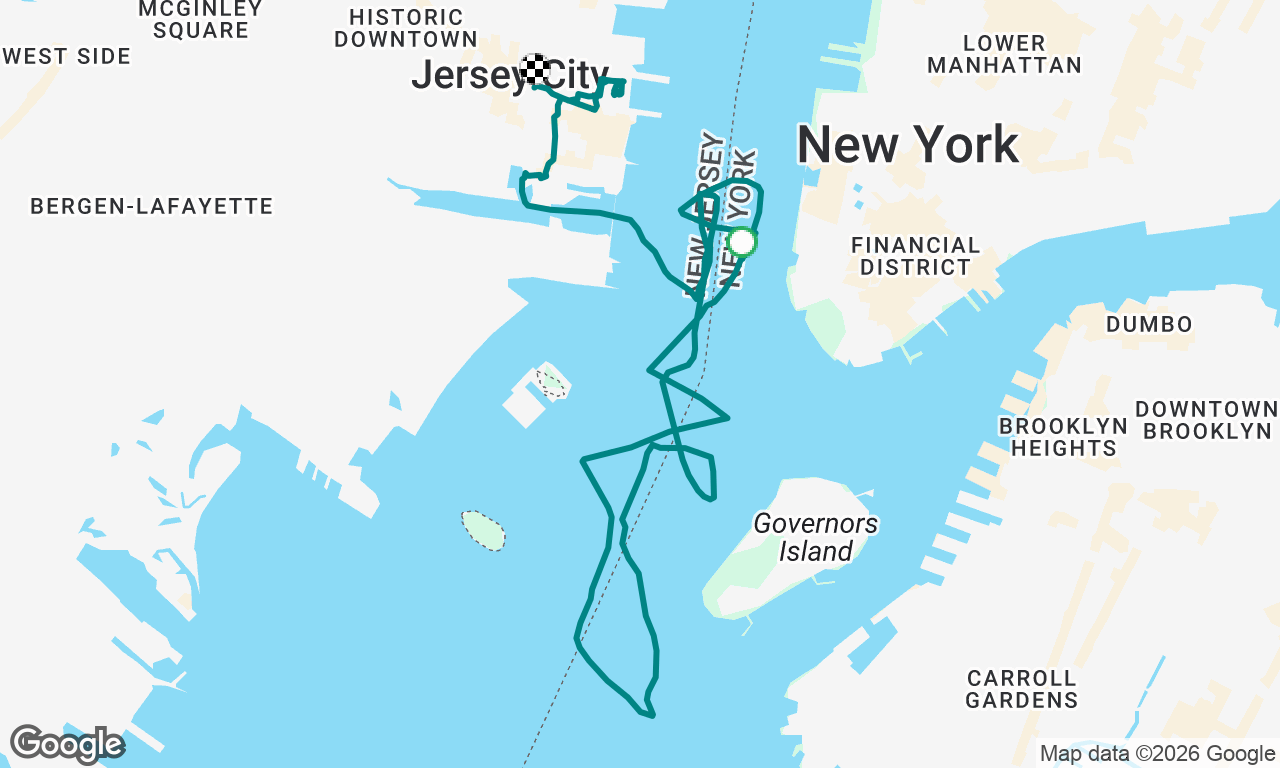 Voyage map