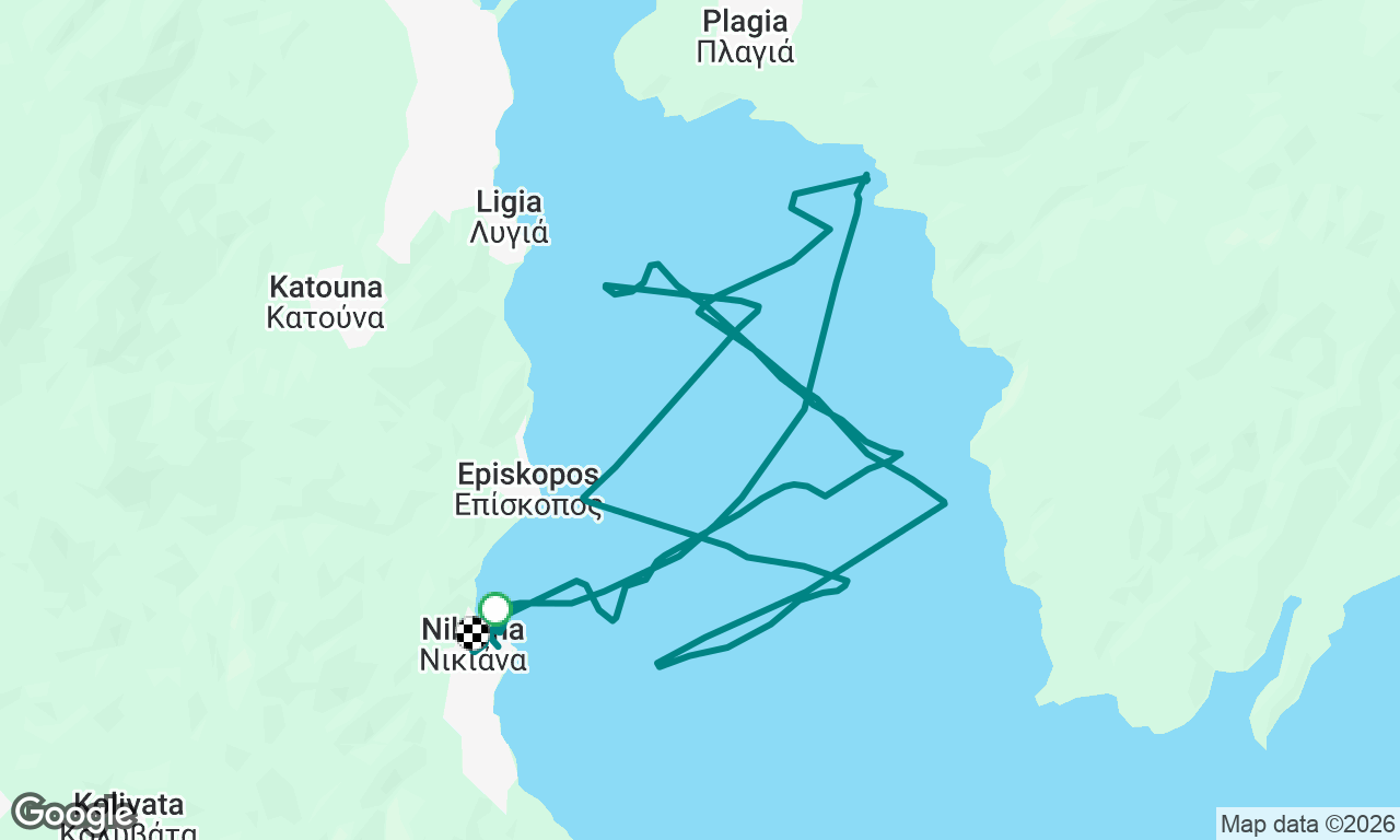 Voyage map
