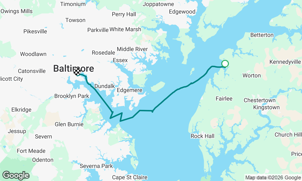 Worton Creek to DSC