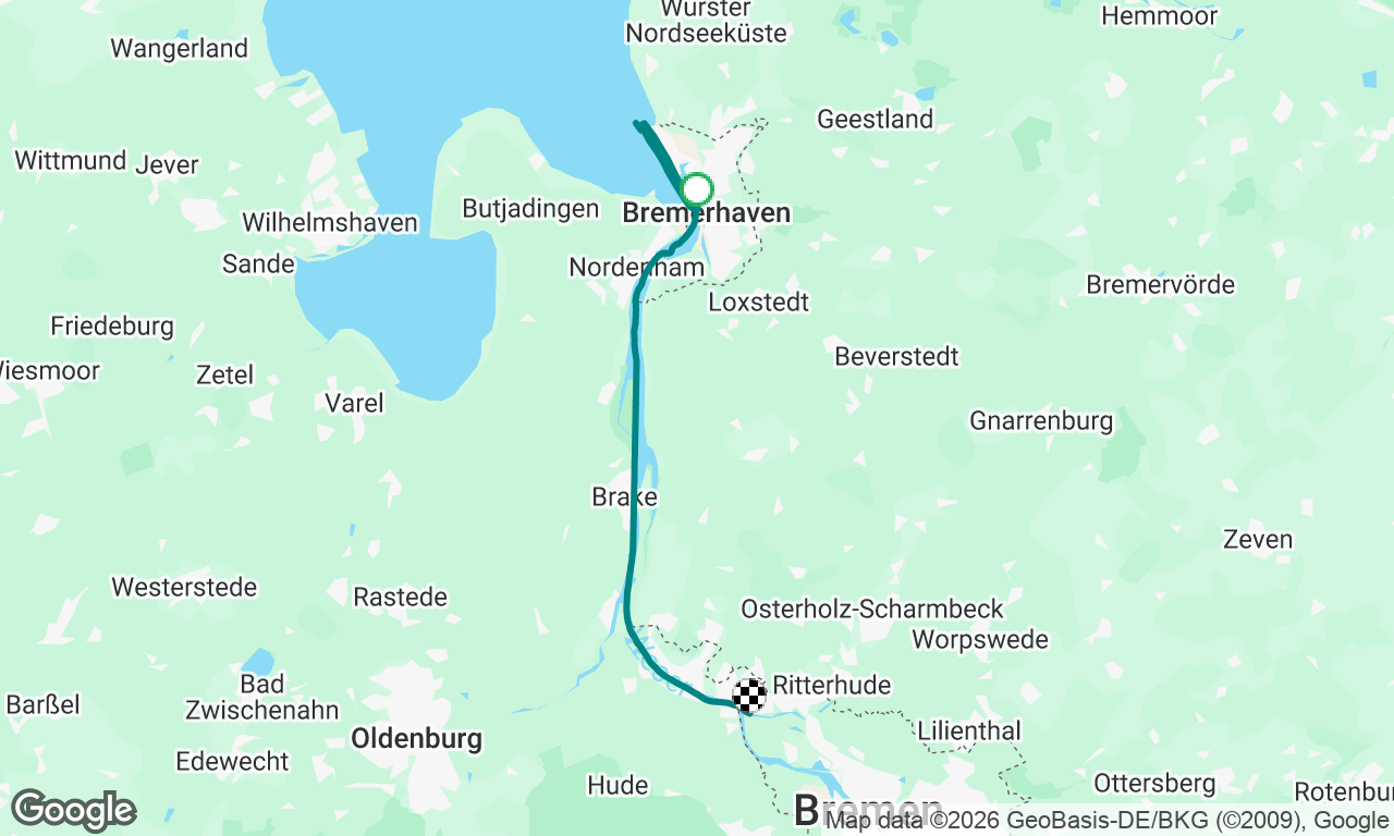 Voyage map