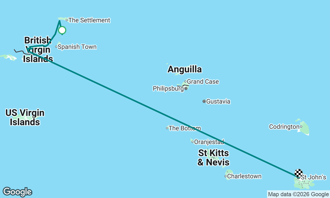 Voyage map