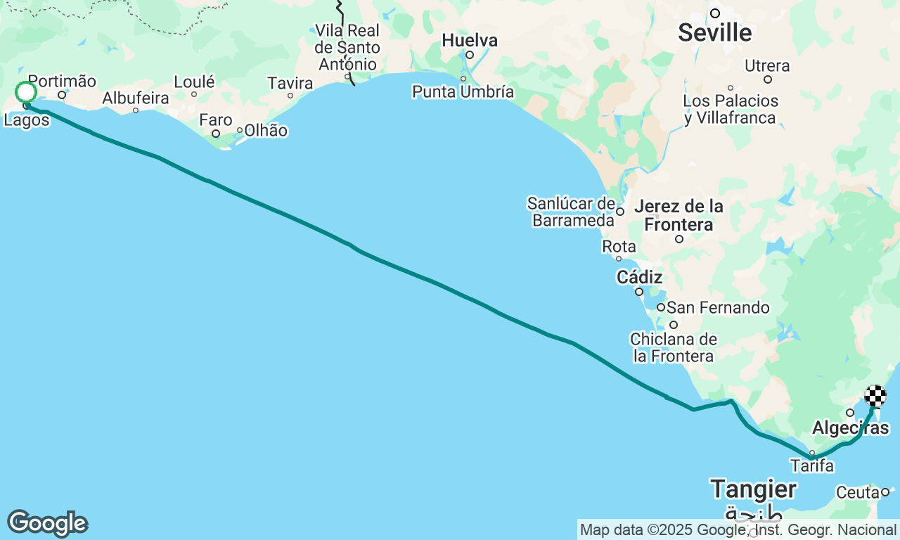 Lagos - Gibraltar