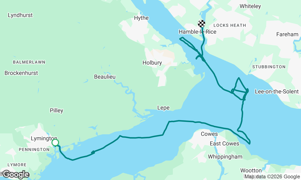 Voyage map