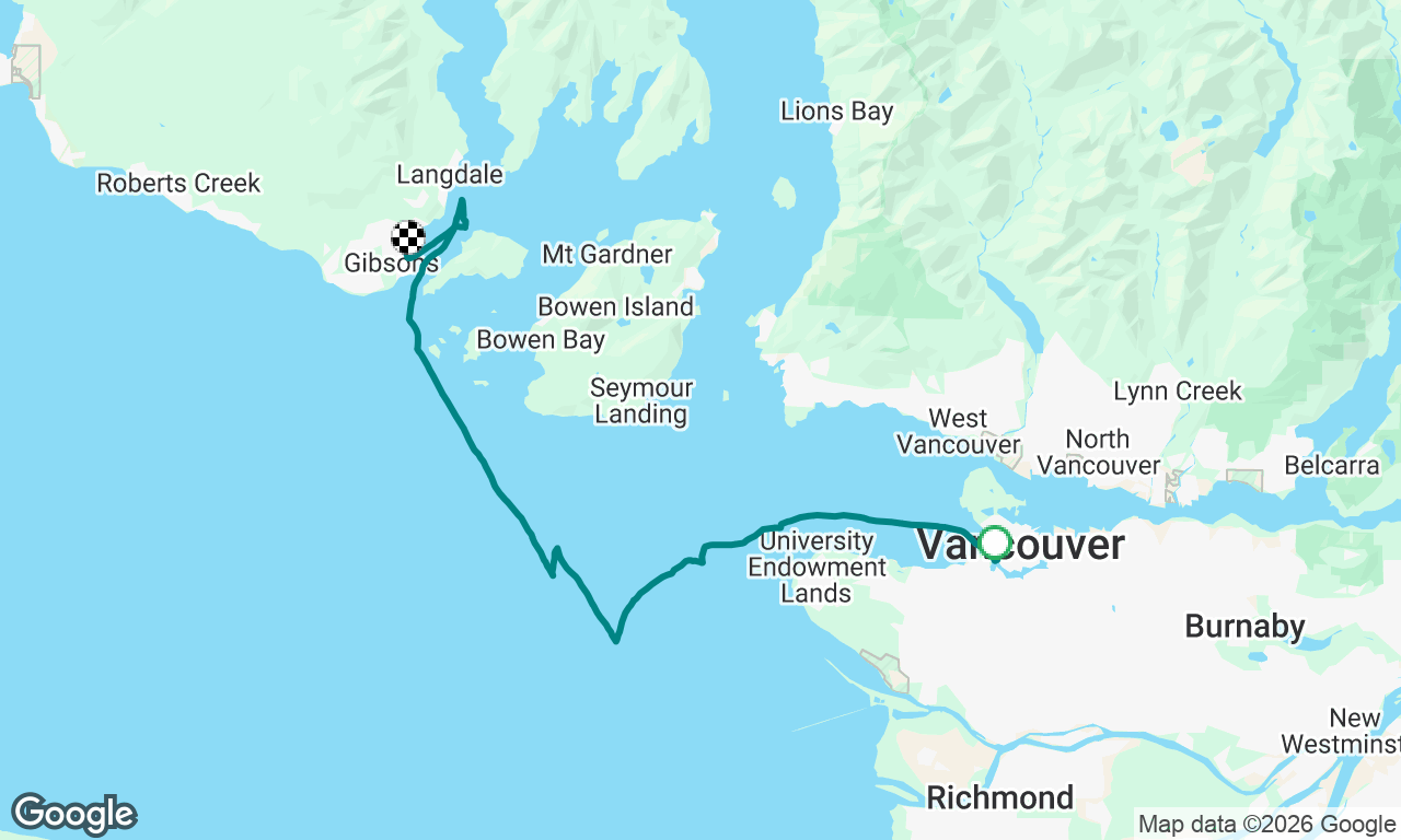 Voyage map